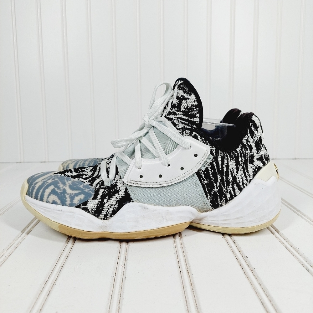Adidas Harden Crazy Sneaker White Core Black Athleisure Running Sneakers I527